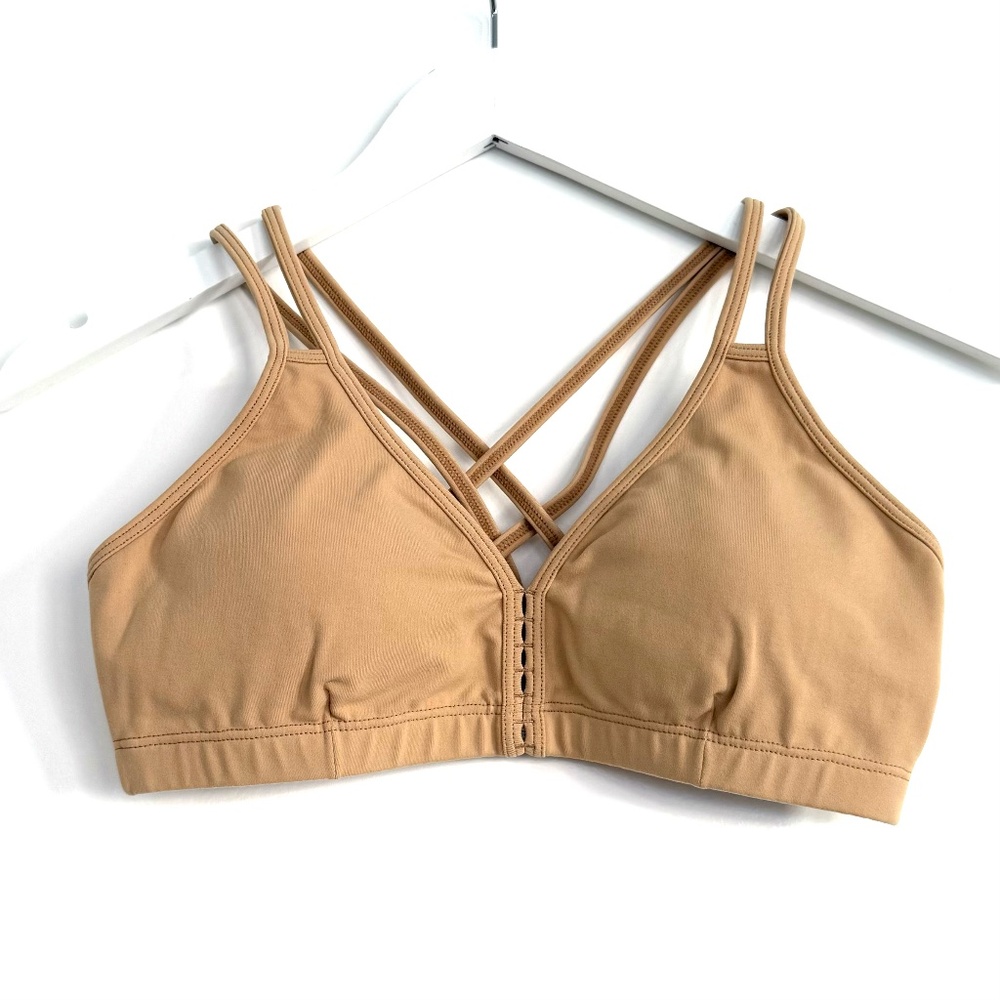 Lavaloka Activewear Tan Sports Bra. NWT. Size Small. Sample Sale.